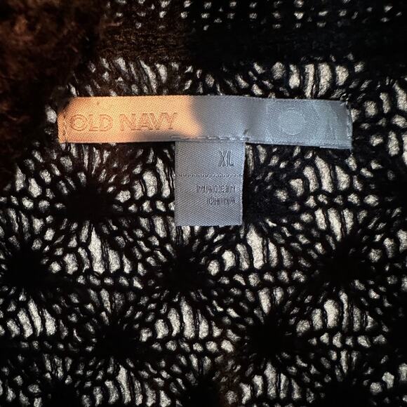 Y2K Old Navy Black Mohair Wool Blend Sweater Dress XL Cozycore Minimalist - Picture 6 of 6